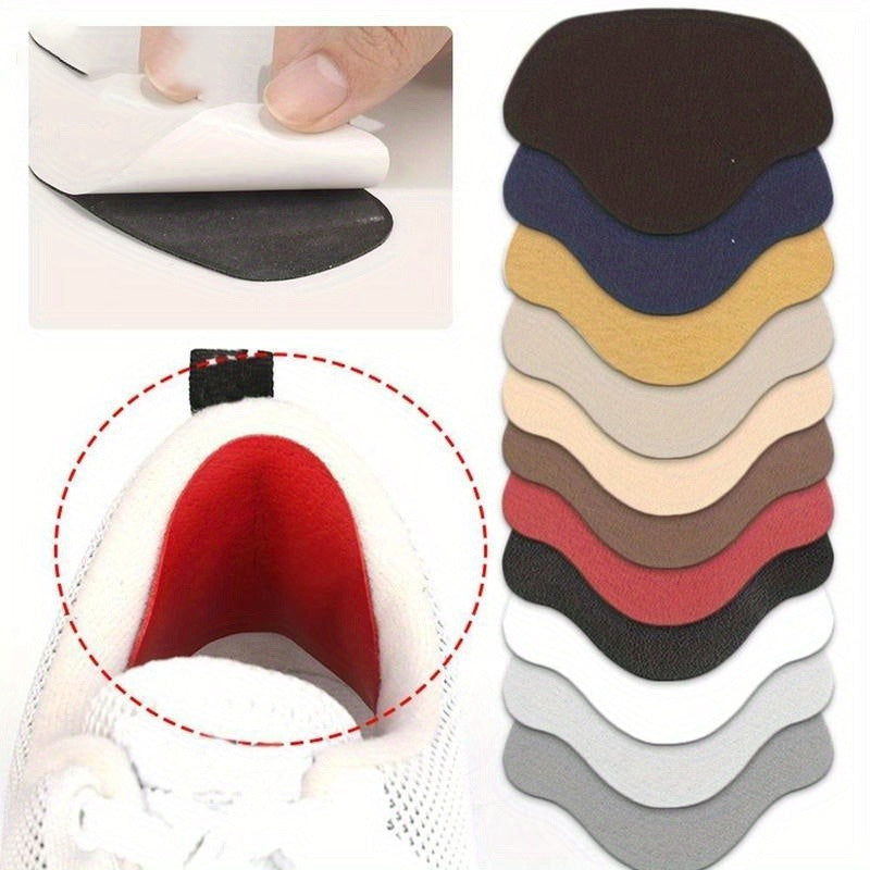 12 Pcs Shoe Repair Patches Wear-Resistant Heel Protectors for Sports Shoes