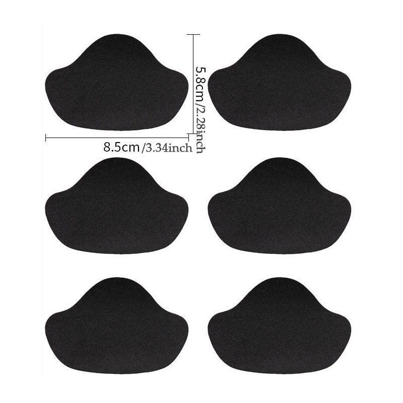 12 Pcs Shoe Repair Patches Wear-Resistant Heel Protectors for Sports Shoes