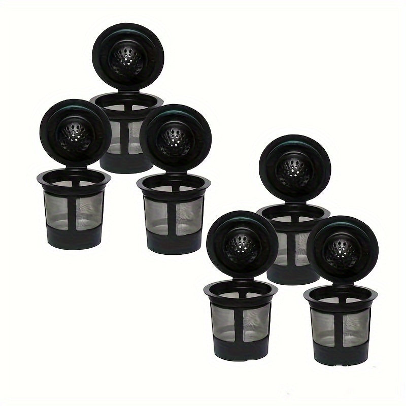 4 Pieces Reusable Coffee Cup Filters for Keurig 1.0 Purple Universal