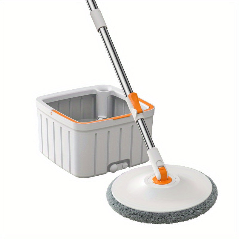 Uy va ofis tozalash uchun Microfiber padlar bilan EasyWring Spin Mop va Kova tizimi