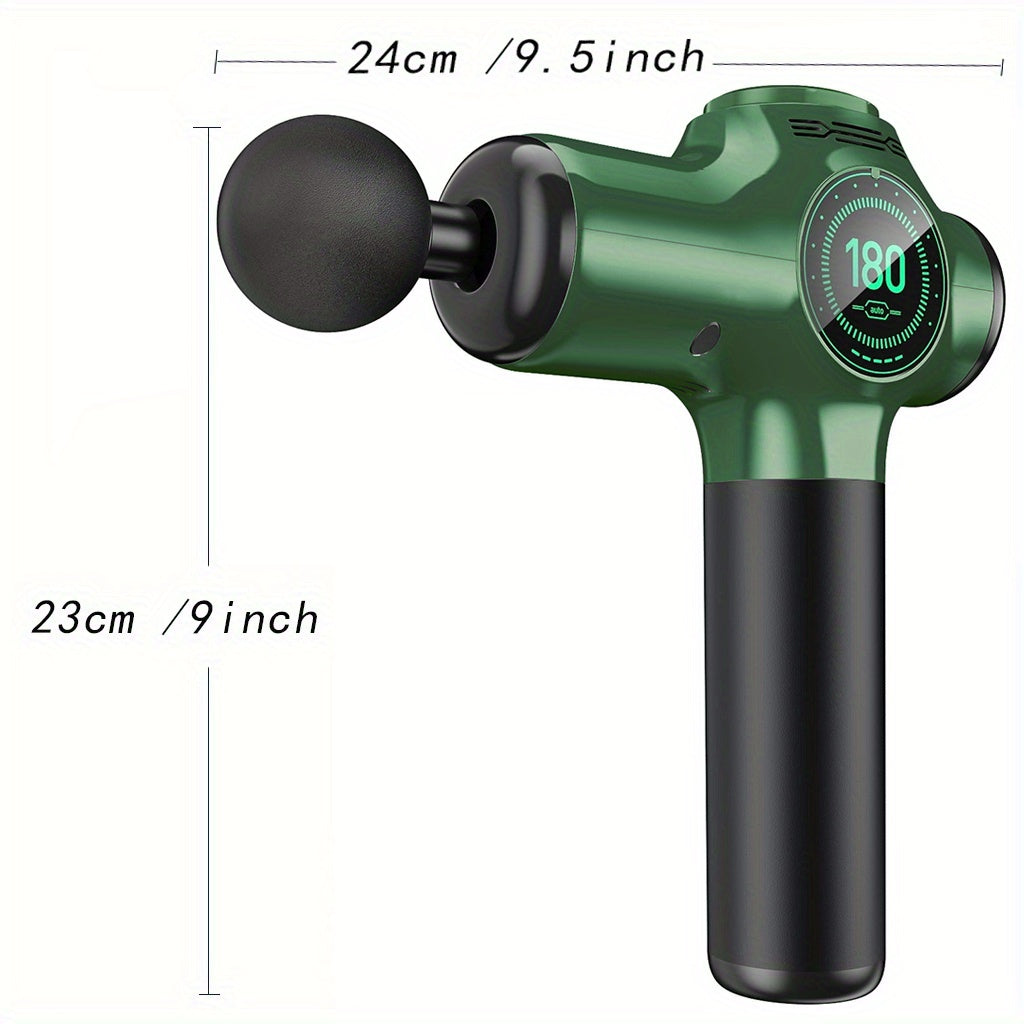 99 Speed Massage Gun with 8 Heads Silent Brushless Motor for Muscle Relaxation