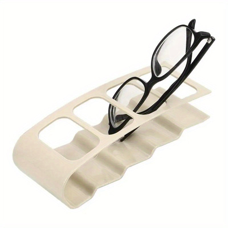 Soporte de TV de plástico con soporte para control remoto y estante extraíble para sala de estar