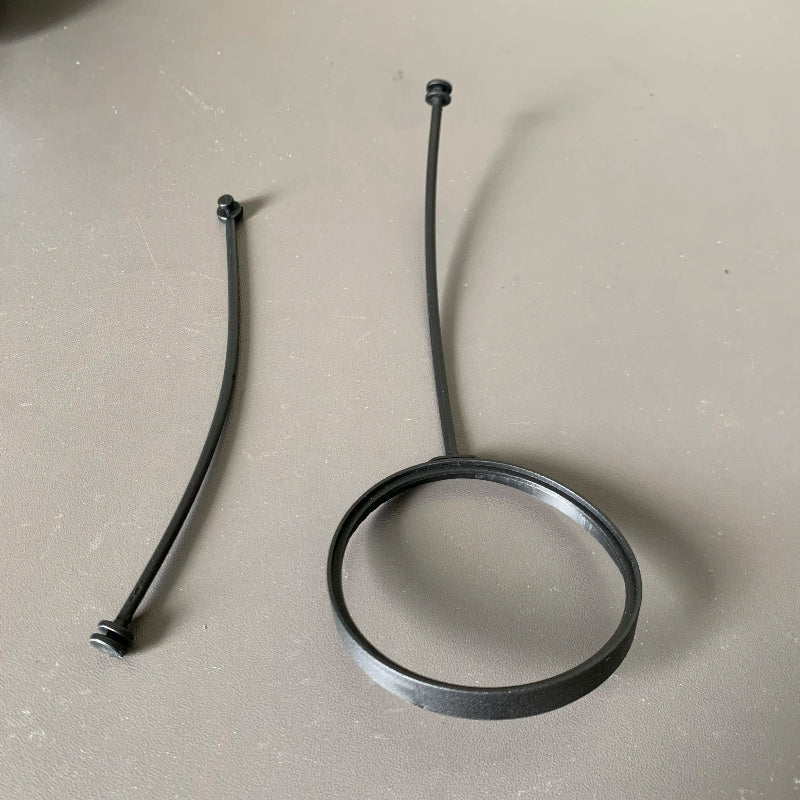 Cubierta de la tapa del depósito de combustible, línea, cable, cuerda, anillo para coche, gasolina, diésel, accesorio