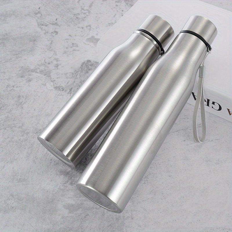 Stainless Steel Water Bottle 750ml 1000ml PVC-Free Hand Wash Active Lifestyle