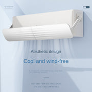 Air Conditioner Wind Deflector for Heating and Cooling Systems Breathable No Electricity