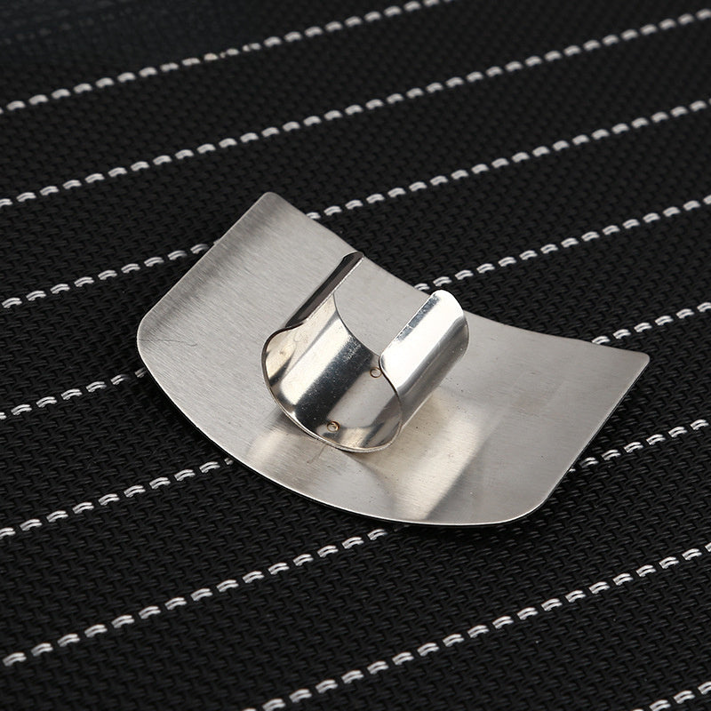Stainless Steel Finger Guard for Kitchen Cutting Protection, Vegetable Hand Guard