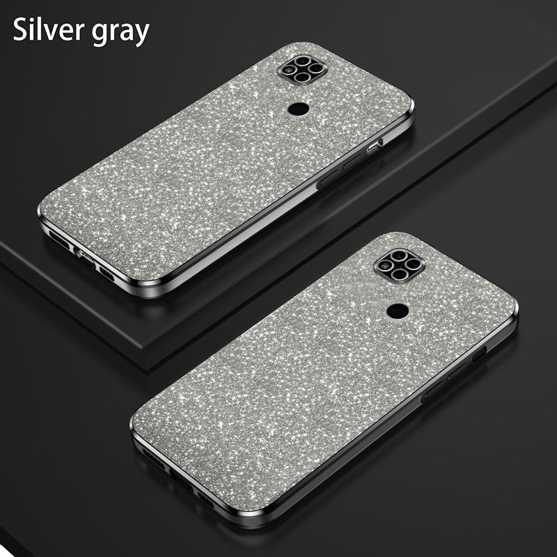 Glitter Gradient Shockproof Non-Slip TPU Mobile Phone Case for Mi and Redmi Models