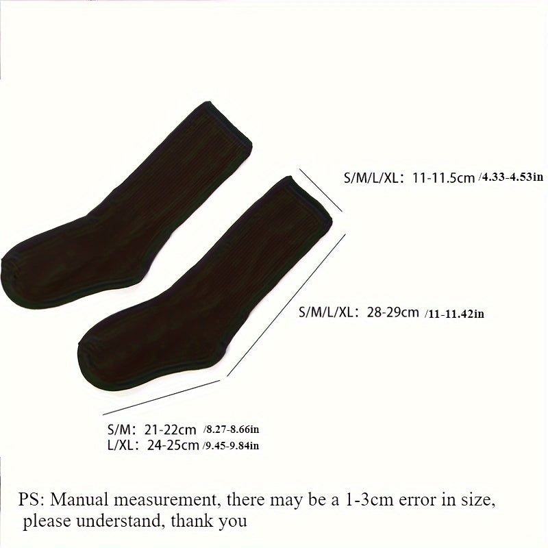 Unisex Diabetic Socks Extra Wide Knit Breathable Polyester Spandex Support