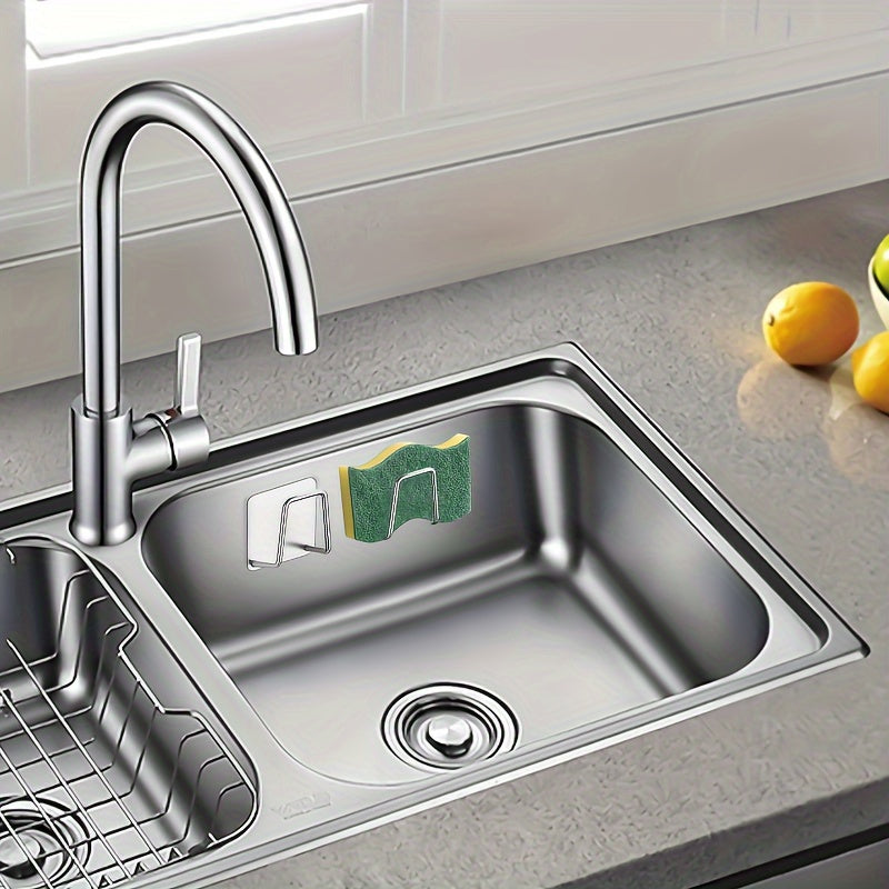 Organizador de fregadero de cocina de acero inoxidable para colgar en la pared, conjunto de 1, 3 o 5