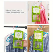 Dehumidifier Bags for Wardrobes Closets and Homes Non-Toxic Odor Eliminating Pack of 4