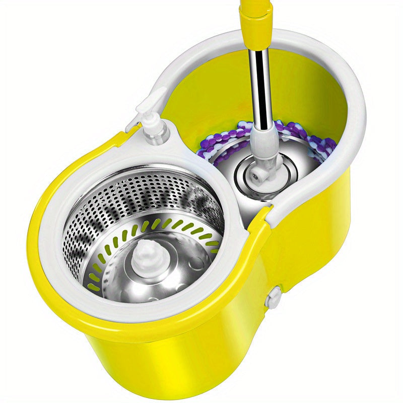 "Binafsha Moppi Mop Chekasi 7 ta tortish boshiga ega, mustahkam qalin po'latdan yasalgan va ichki va tashqi foydalanish uchun mos keladi. Ushbu 17.72 dyuymli bog' va o'tlarni parvarish qilish aksessuari oson tozalash va parvarishlash uchun mo'ljallangan."