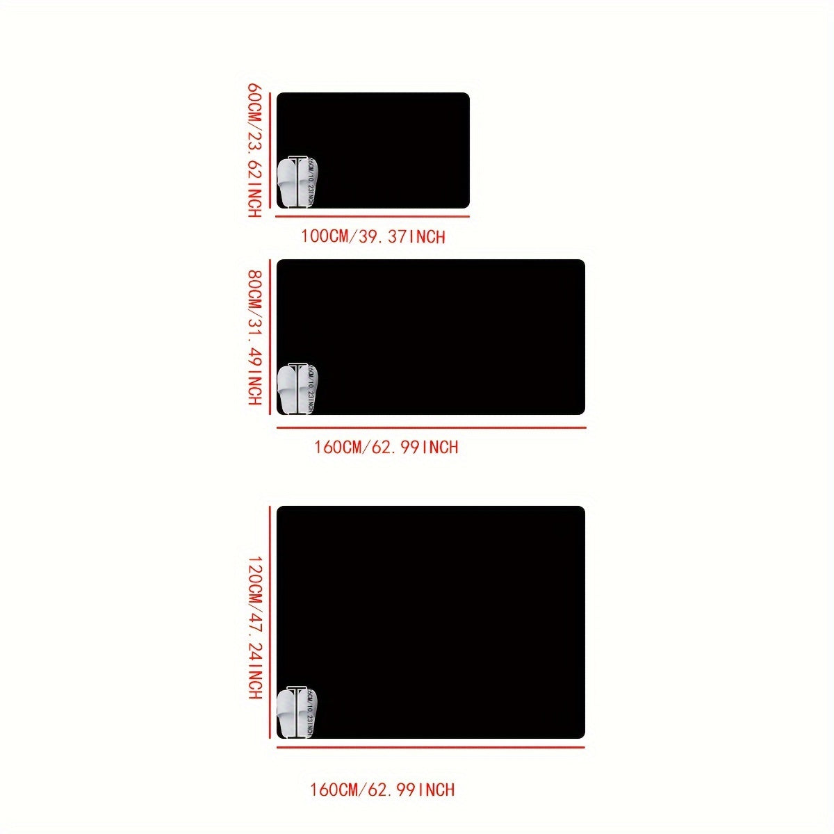 Plush Bedroom Bedside Mat Cream Beige Long-Haired Polyester Floor Rug