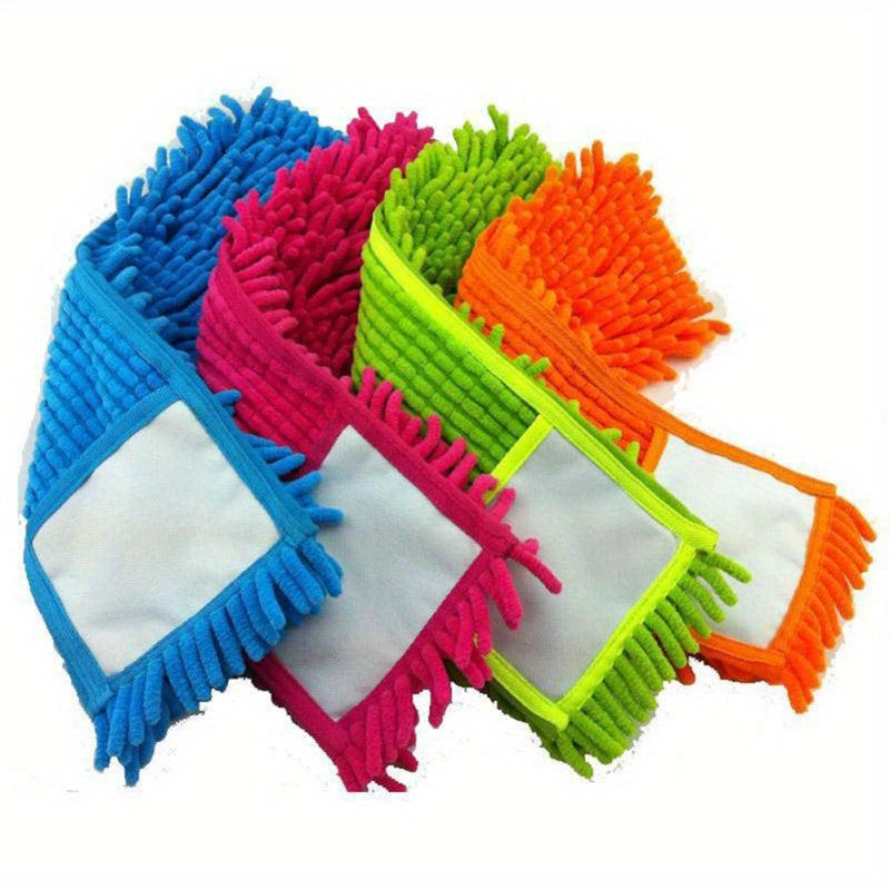 Replacement Microfiber Dust Mop Pads 3-Pack for Home Cleaning