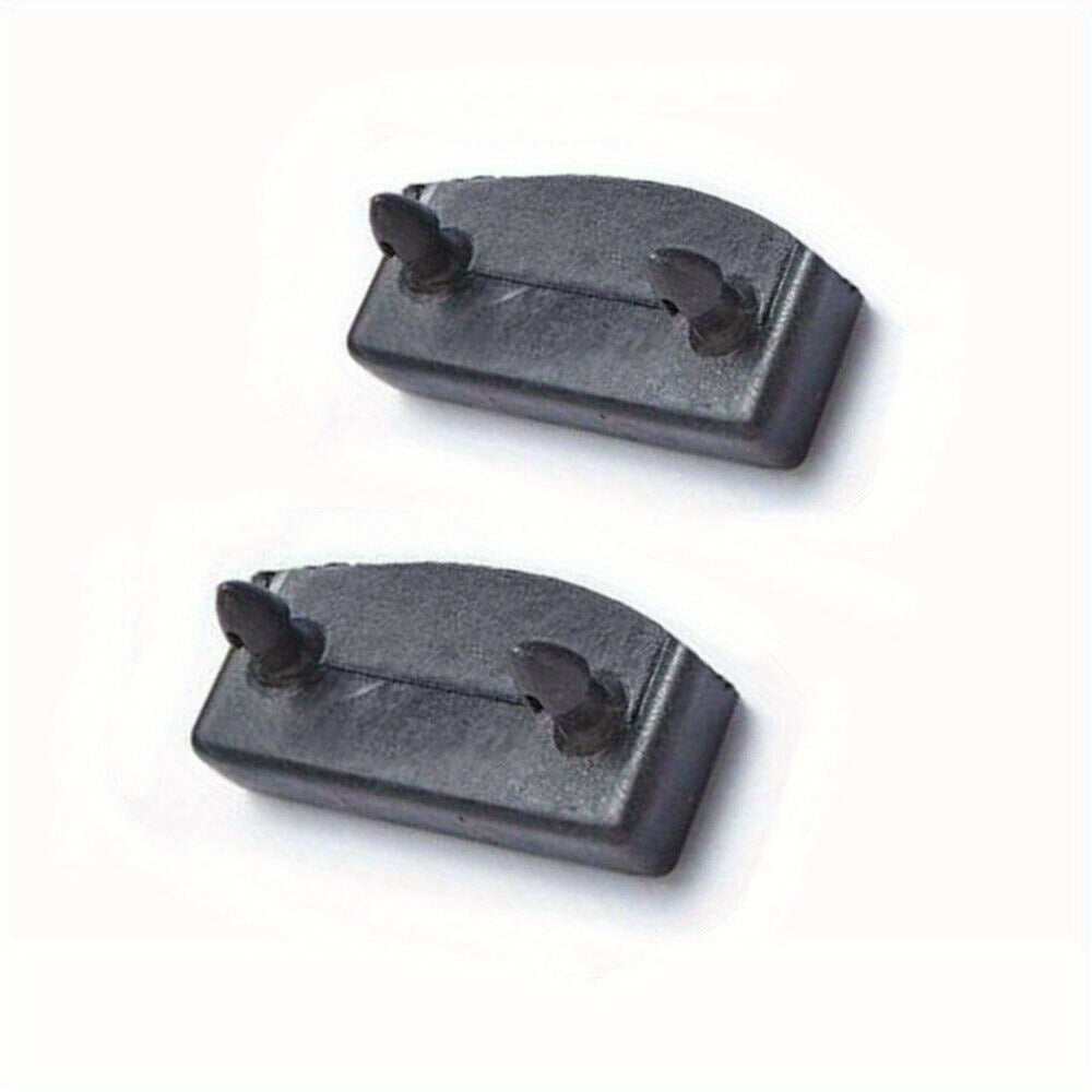 6 ta plastik yotoq slat almashtirish oxirgi qopqoq to'plami - mustahkam matrasni qo'llab-quvvatlovchi uskunalar, o'rnatish oson, qora rang