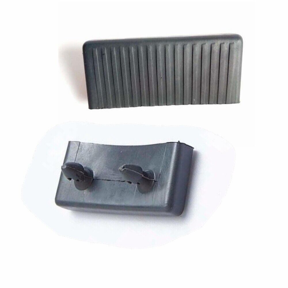 6 ta plastik yotoq slat almashtirish oxirgi qopqoq to'plami - mustahkam matrasni qo'llab-quvvatlovchi uskunalar, o'rnatish oson, qora rang