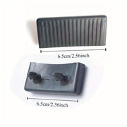 6 ta plastik yotoq slat almashtirish oxirgi qopqoq to'plami - mustahkam matrasni qo'llab-quvvatlovchi uskunalar, o'rnatish oson, qora rang