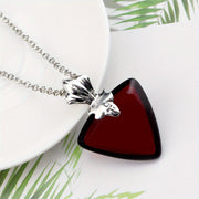 Unisex Heart-Shaped Necklace Tohsaka Rin Fate Zero Anime Jewelry