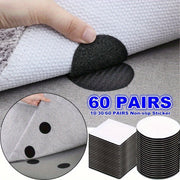 Ikki tomonlama o'z-o'zidan yopishqoq gilam ushlagich lentasi, sirpanishga qarshi xususiyat bilan, burishmaslik uchun