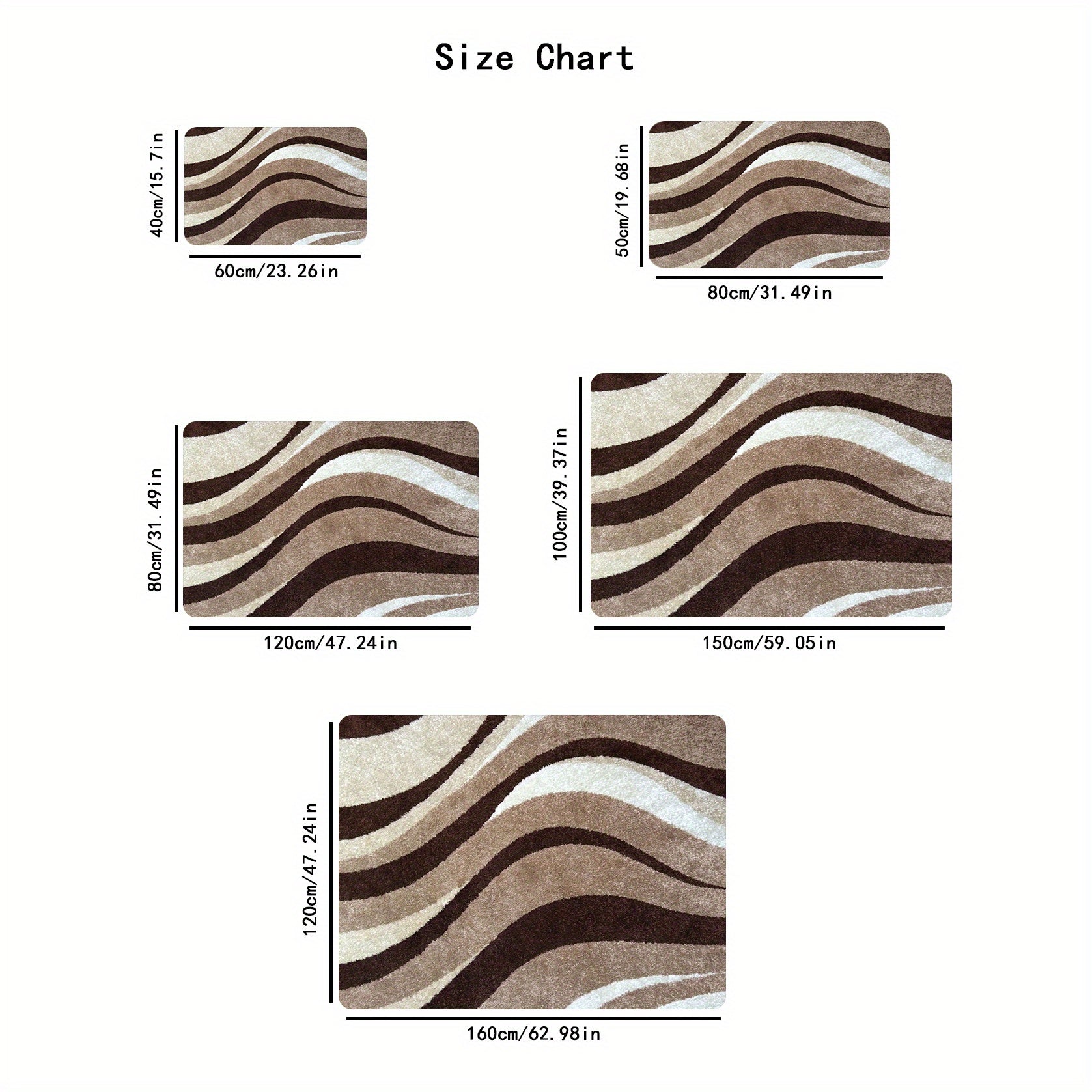 Thick 1.1cm Kitchen Mat Slip-Resistant Stain-Proof Durable Polyester 70cm