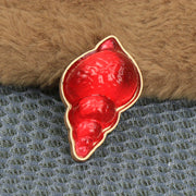 Unisex Enamel Brooch Pin Resin Button Jewelry for Jackets and Clothing