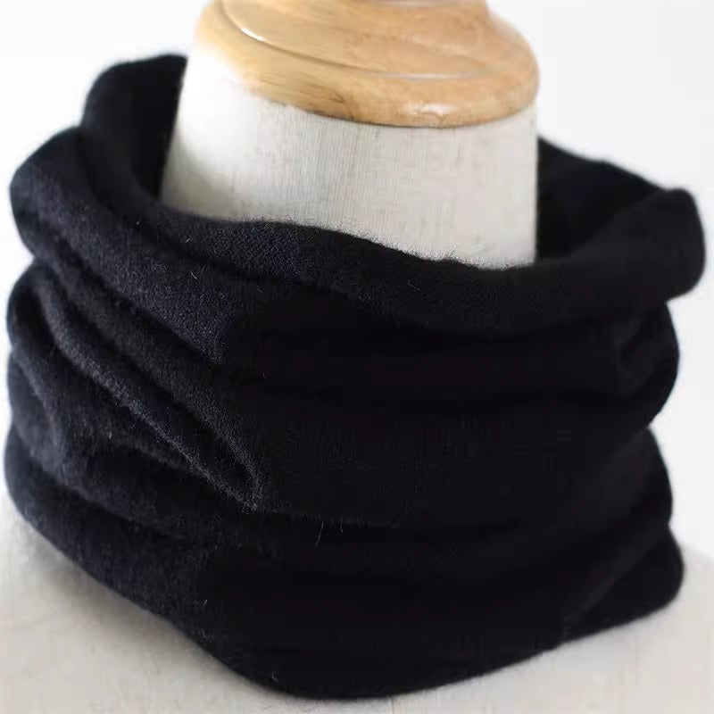 Women's Cashmere-Blend Knit Neck Gaiter Winter Scarf Breathable Windproof in Multiple Colors