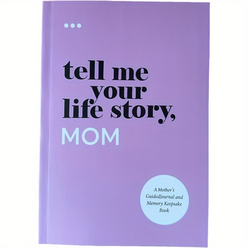 Family Legacy Journal with 200+ Tips, Hardcover, Gift for Birthdays and Holidays