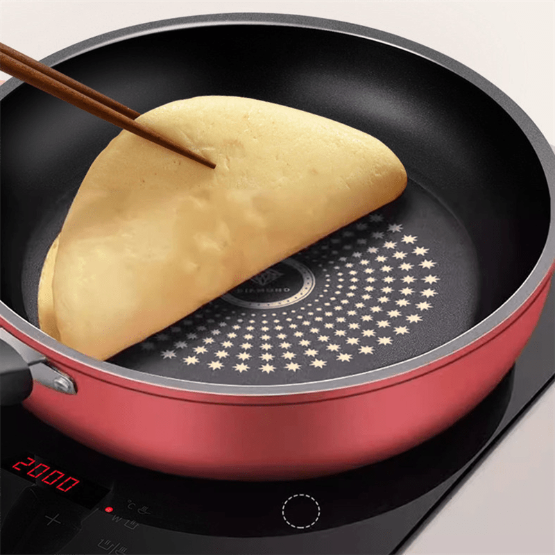 Sartén de hierro antiadherente de 28cm para uso intensivo en autocaravanas, hogares y cocinas profesionales