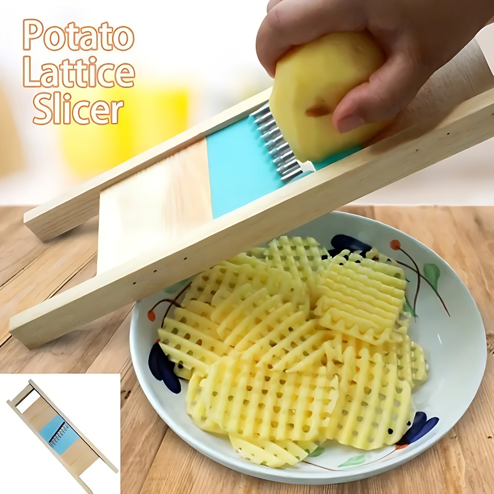 Vegetable Grid Cutter Kitchen Tool for Restaurants and Supermarkets