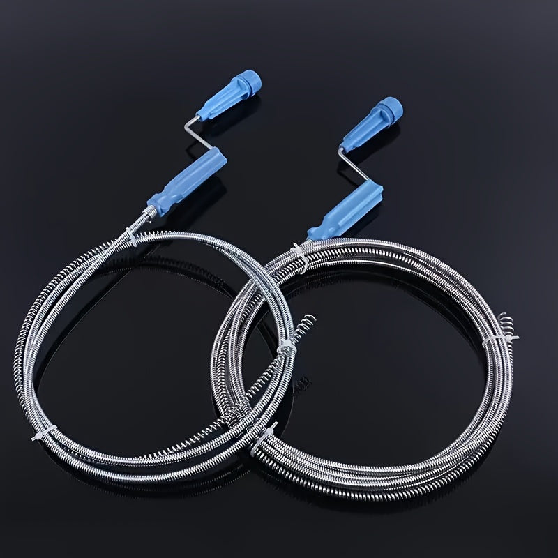 Ushbu ko'p funksiyali drenaj to'siqlarini olib tashlash vositasi uchun batareyalar kerak emas. Kanalizatsiyalar, hojatxonalar, oshxona va hammom lavabolarini va vannalarni tozalash uchun ideal. Uyingizni tozalash uchun zaruriy vosita.