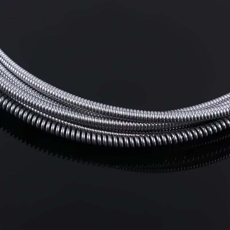 Ushbu ko'p funksiyali drenaj to'siqlarini olib tashlash vositasi uchun batareyalar kerak emas. Kanalizatsiyalar, hojatxonalar, oshxona va hammom lavabolarini va vannalarni tozalash uchun ideal. Uyingizni tozalash uchun zaruriy vosita.