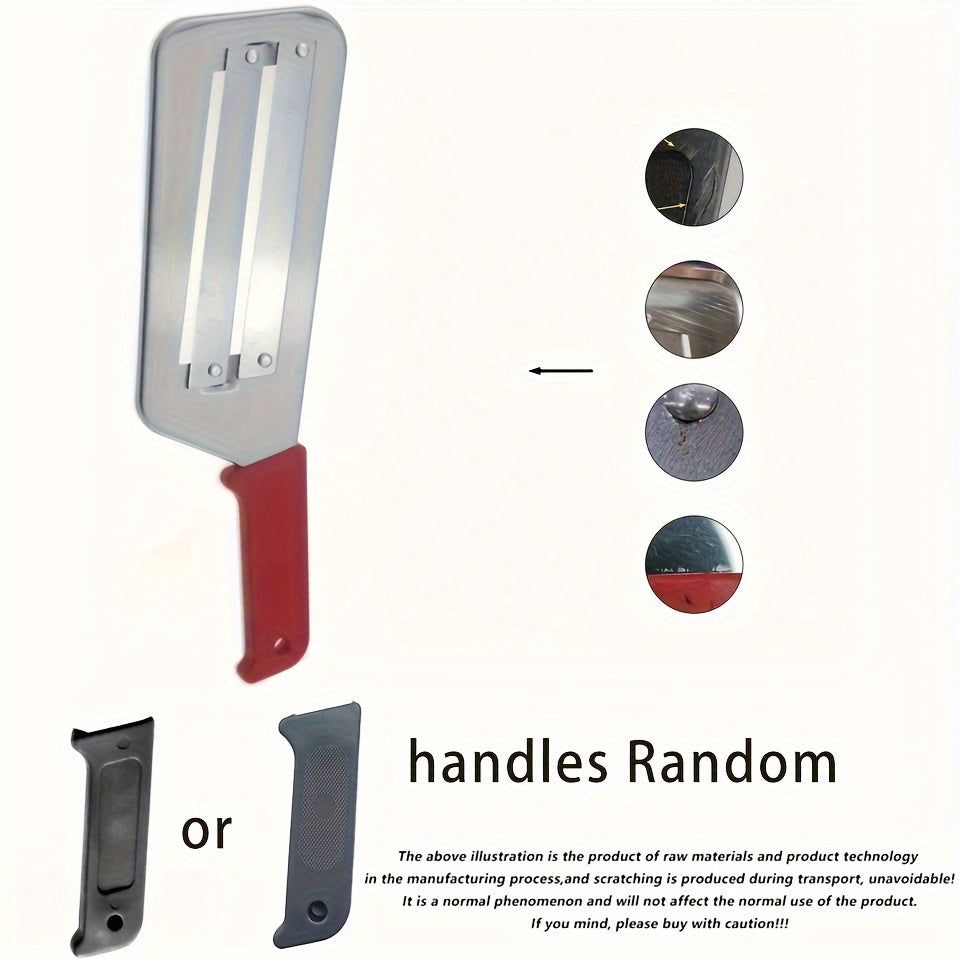 Qo'l bilan ishlov beriladigan metall karam kesgich - Sauerkraut va boshqa sabzavotlarni osonlik bilan kesish uchun - Oson kesish uchun mustahkam oshxona asbobi