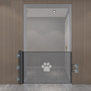 Mustahkam tortiladigan it darvozasi, uyda oson yig'ish va hayvon xavfsizligi uchun beshta yopishqoq qalam bilan.