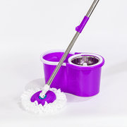 Hands-Free Spin Mop with Rotating Bucket and Microfiber Heads for Easy Floor Cleaning