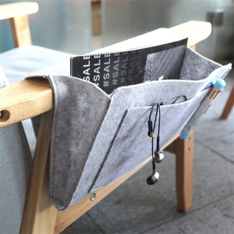 Ko‘p funksiyali filьt tashkilotchisi yotoq yonida va divan uchun, telefonlar, jurnallar, salfetkalar uchun