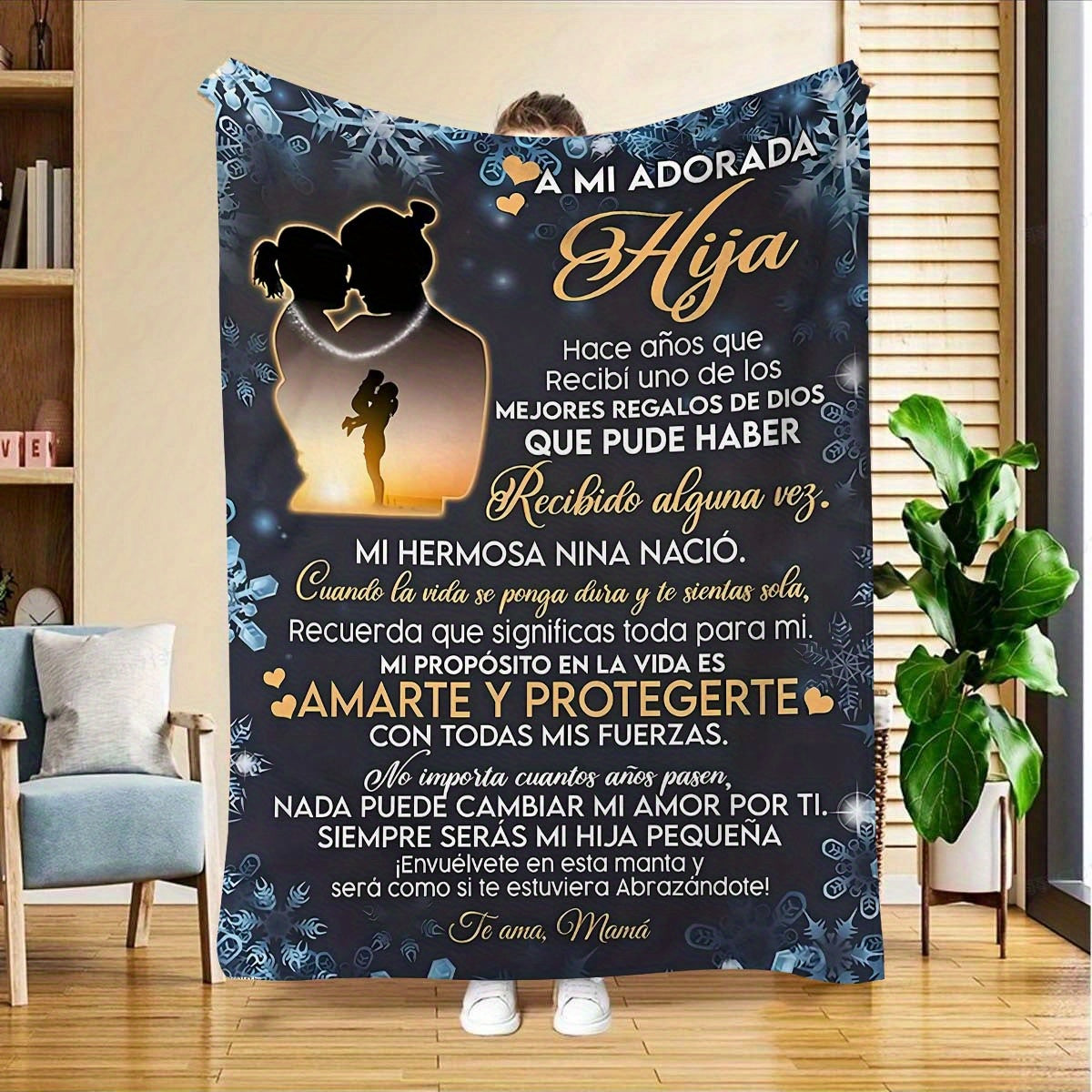 Fleece Throw Blanket with Digital Print and Mixed Colors for All-Season Comfort