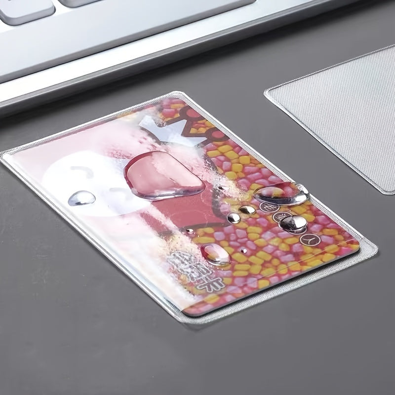 12-Pack Waterproof Transparent Card Sleeves for Credit Cards and IDs