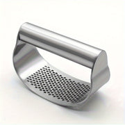 Stainless Steel Garlic Press Mince Ginger Nut Crusher Easy to Clean Kitchen Gadget