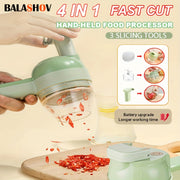 Mini Food Chopper Portable USB Rechargeable Handheld Electric Grinder