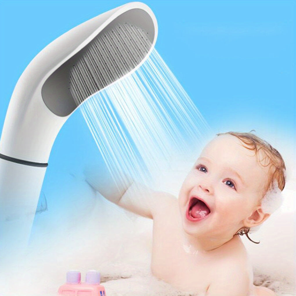 High-Pressure Shower Head with Water-Saving Filter and Universal Rainfall Nozzle for Home Bathroom Gym