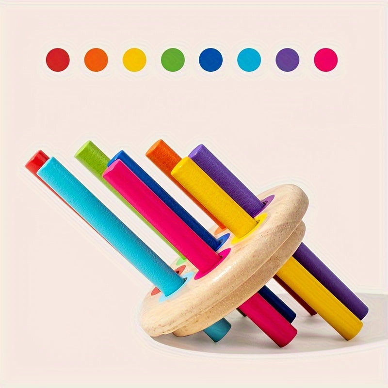 Ikki-bir tasniflash chelak - Rangli tayoq bilan dumaloq qism