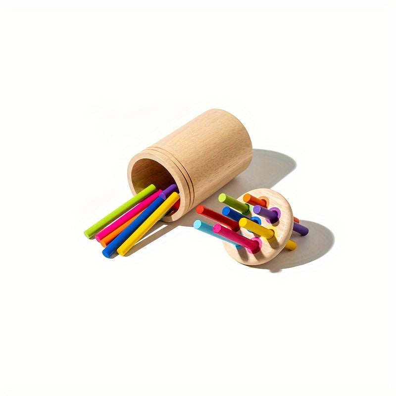 Ikki-bir tasniflash chelak - Rangli tayoq bilan dumaloq qism