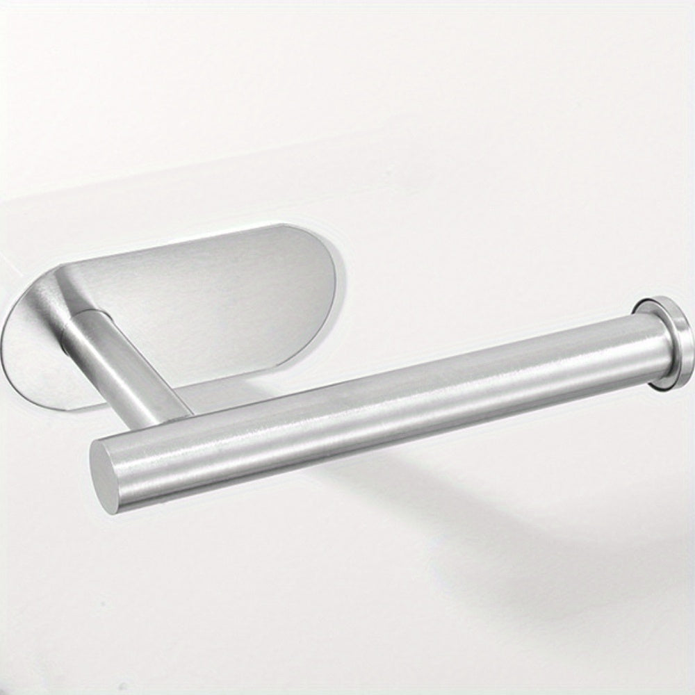 "Tualet qog'ozi ushlagichi, devorga o'rnatiladigan hammom va oshxona tashkilotchisi, teshik ochmasdan - tualet qog'ozi va qog'oz sochiqlar uchun qulay saqlash yechimi"