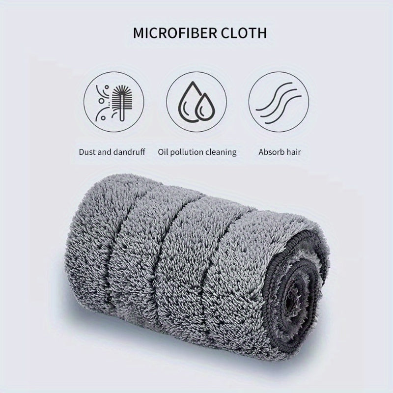 Mopa de rociado de microfibra de 124.46cm con raspador para suelos de madera dura y baldosas