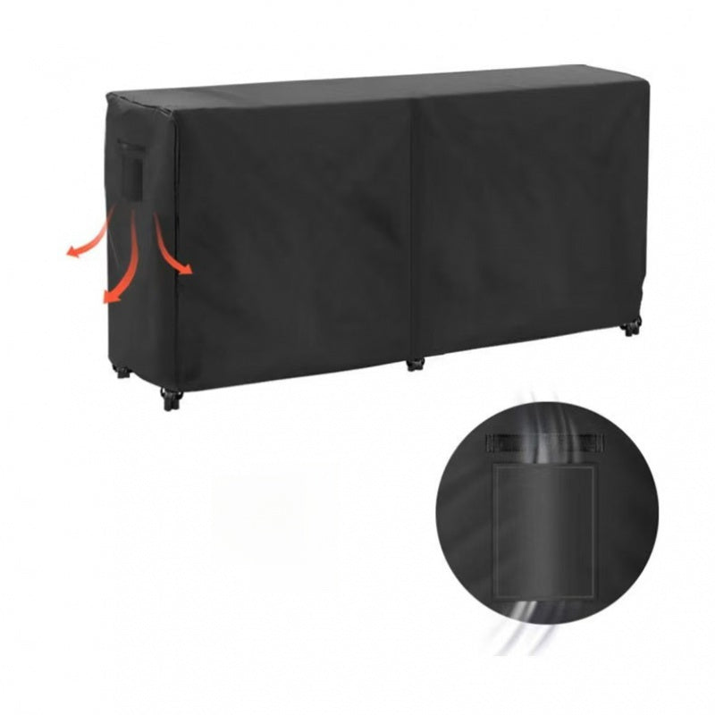 Wheat Straw Firewood Cover Portable Weather-Resistant Garden Storage