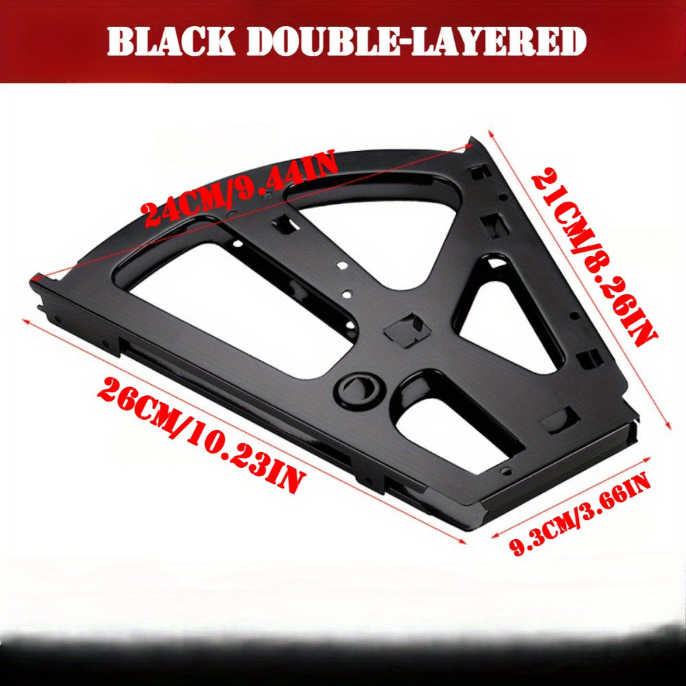 Stainless Steel 3-Tier Flip Shoe Rack Space-Saving Storage Multi-Room