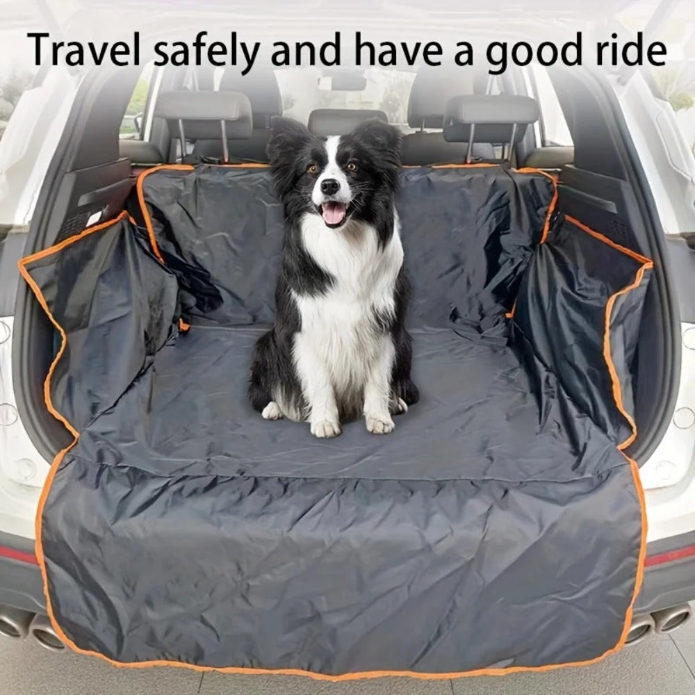 Waterproof Polyester Car Trunk Liner for SUVs Durable Woven Protection Against Dirt Scratches Pet Hair
