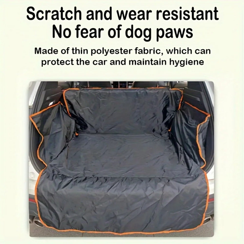 Waterproof Polyester Car Trunk Liner for SUVs Durable Woven Protection Against Dirt Scratches Pet Hair