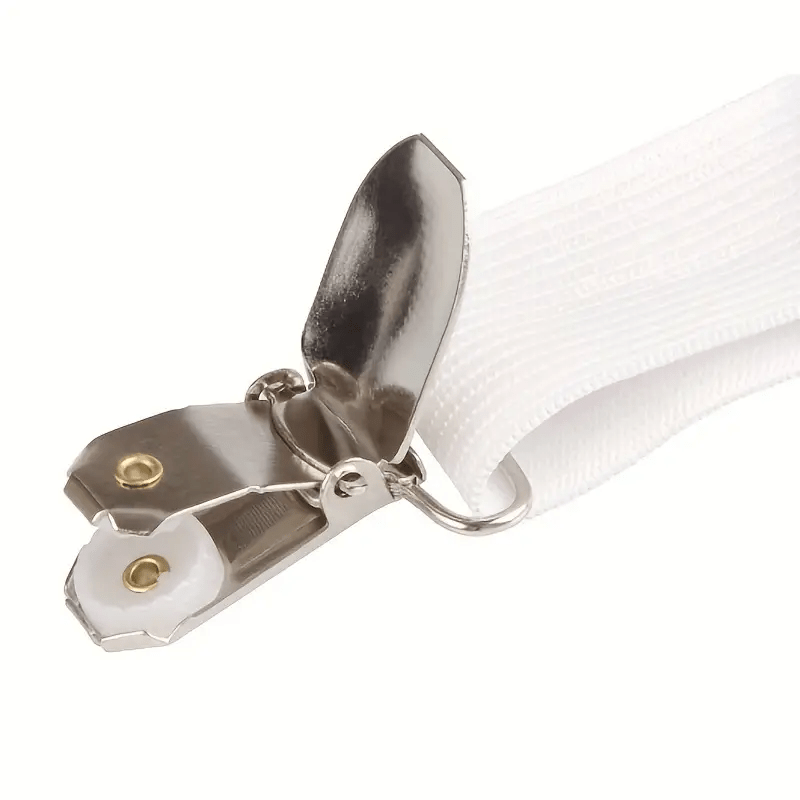 Set of 4 Adjustable Non-Slip Quilt Holders with Elastic Straps for Sofa Cushions Black