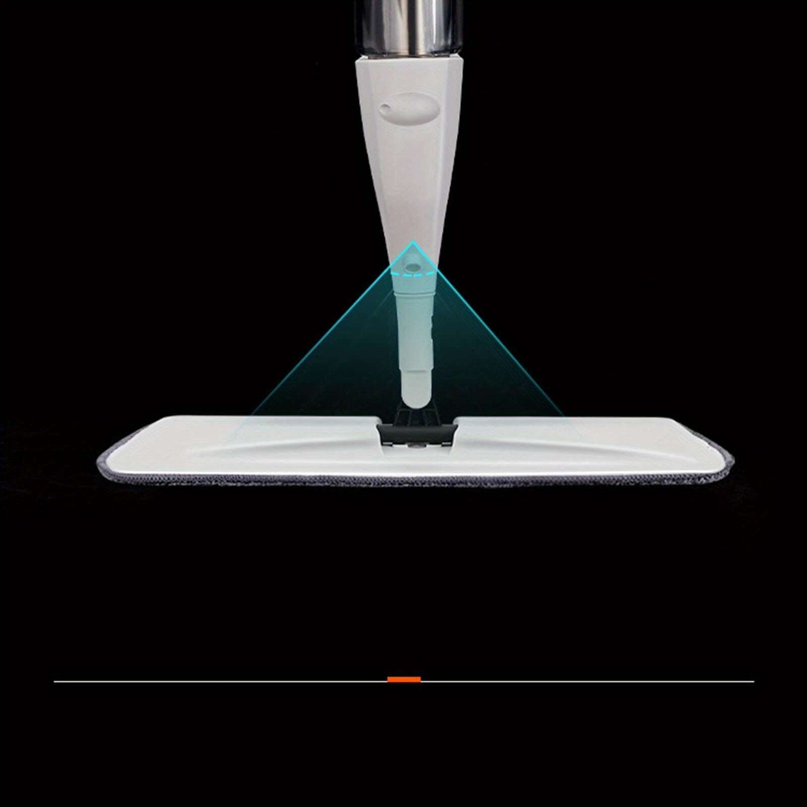 Uyingizdagi turli sirtlarni tozalash uchun uzun tutqichli mikrofiber purkagich mopu