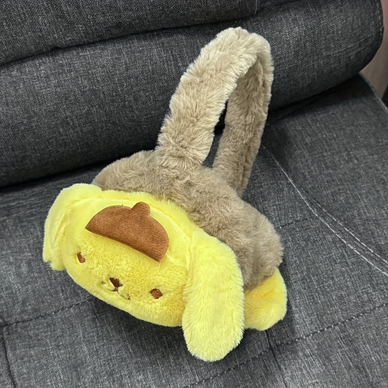 Cartoon Plush Animal Earmuffs Cozy Fleece Warm Winter Ear Cover